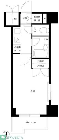 ルーブル南麻布の物件間取画像